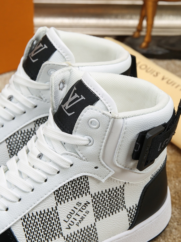 ルイヴィトン靴角部分ディテール